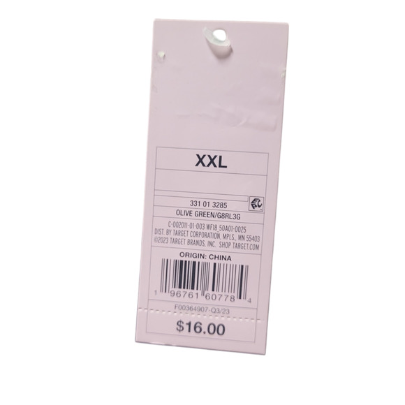 NWT Wild Fable green long sleeve top, size xxl - Picture 5 of 7